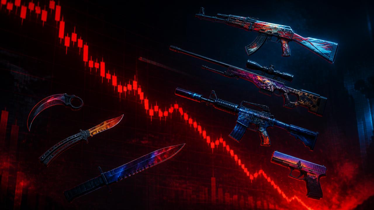 CS2 Skin Prices Are Still Falling — What a Softer Market Means for Your Deposits