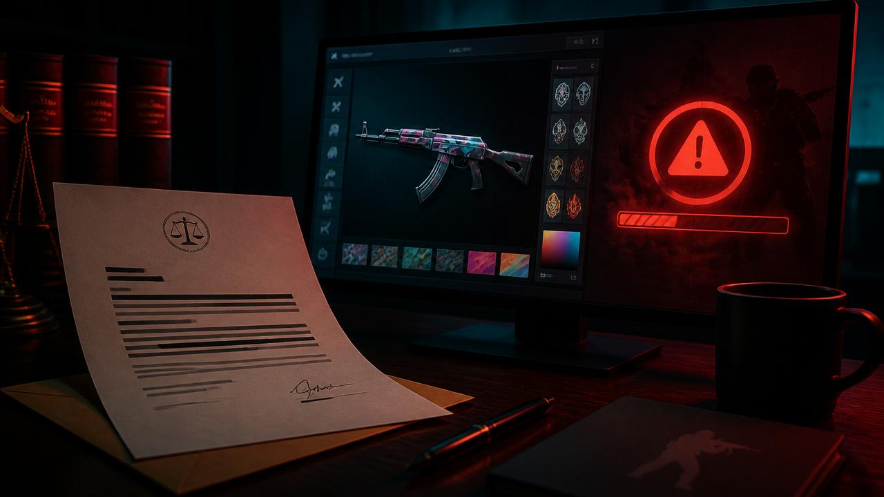 Valve Sends Cease-and-Desist to Major CS2 Skinchanger Platform — Why Gambling Sites Should Care